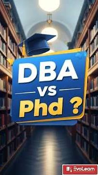 DBA vs PhD — Which one actually transforms your career?