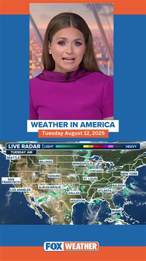⛅️WEATHER IN AMERICA: Thunderstorms will fire across the Upper Midwest and the Plains including Oklahoma and Texas in the morning and afternoon. It stays hot and humid for the Northeast and West Coast. FOX Weather Meteorologist Brittamerwinwx has your forecast. | FOX Weather