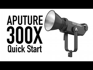 Aputure 300x Bi-Color LED Quick Start Guide