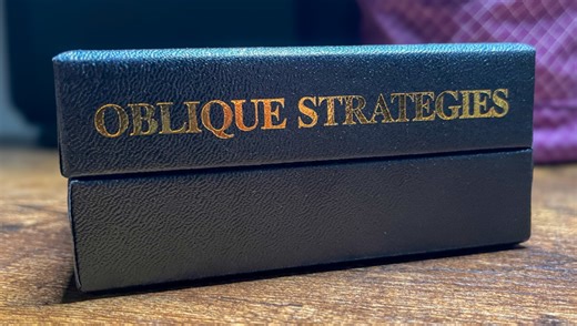 This deck of cards helps me with writer's block