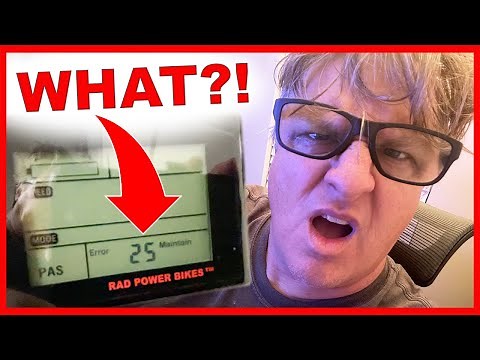 Error 25 - FIXED! - Rad Power Bike