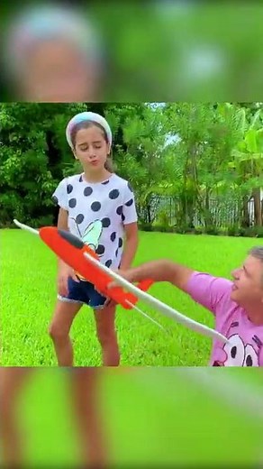 Nastya and dad fun play Outdoor Games - stories for children #shorts
