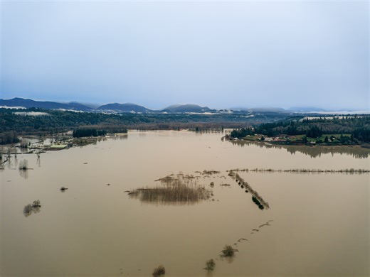 Get a bird's eye view of the extreme flooding in the Snoqualmie Valley near Carnation and Duvall, Washington - NPI's Cascadia Advocate