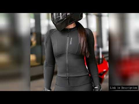 WOSAWE Women Motorcycle Jacket Summer Biker Body Armor CE Certified Street Riding Jacket Elastic Fem