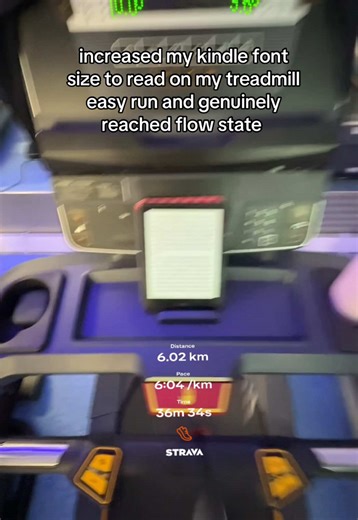 Maximize Your Reading on Treadmill Runs