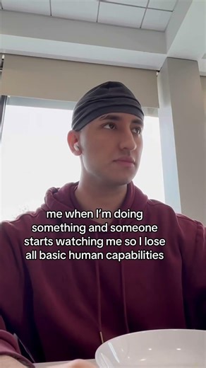 When I’m doing something and someone starts watching me #relatable #shorts