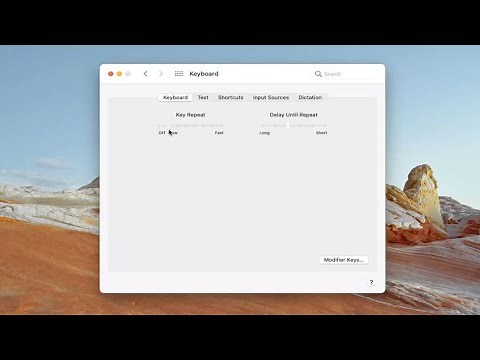 How to Adjust or Turn off Keyboard Repeat on macOS Big Sur [Tutorial]