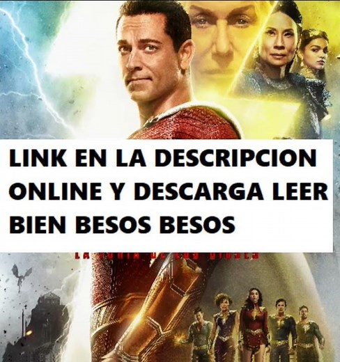 Shazam! La furia de los dioses pelicula coompleta online latino 2023