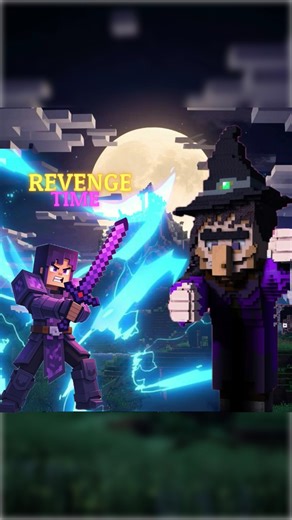 Taking revenge from witch #minecraft #shorts #trending
