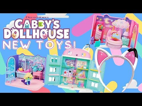 New Gabby's Dollhouse Toys Up Close First Look!