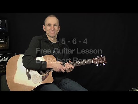 1 5 6 4 - The MOST Common Chord Progression Lesson