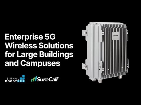 SureCall C-Band Boosters for Enterprise: Future-Ready ENT Solutions
