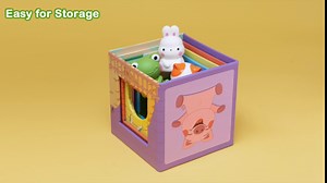 Aigybobo Learning Toys for Toddlers 1, 2, 3, Farm Animals Nesting&Stacking Toy Blocks, Montessori Counting Toys, Sorting Fine Motor Games, Birthday Easter Gift for Baby Boys Girls Age 12-18 Months