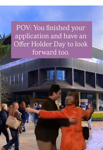 You smashed it 💥 UCAS applications complete! Who’s got that Offer Holder Day feeling? 💜 #MyEHU #EdgeHillUniversity #Ormskirk