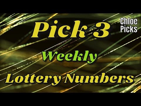 Pick 3 Weekly Lottery Numbers - Mirror and Flip Numbers Included