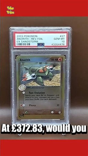 😳 This Anorith card fetched £372.83 — crazy or fair? #shorts