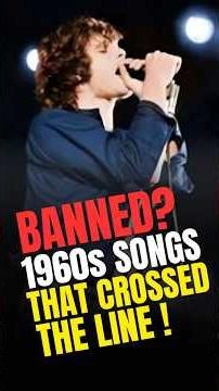 10 Songs From 1960s That Would Be BANNED Today! #60smusic #retromusic #nostalgia #shortsfeed #shorts