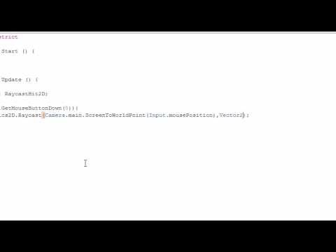 Unity Tutorial | How to Detect Click or Touch on a GameObject | JavaScript