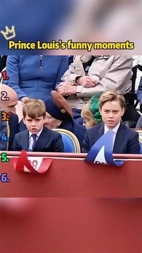 Prince Louis's funny moments