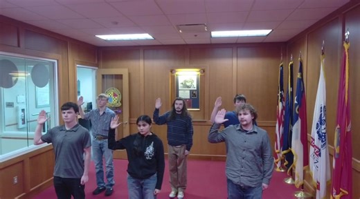 Charlotte MEPS Oath of Enlistment, 1:14pm, December 29, 2025 | Charlotte MEPS, 12th Battalion, USMEPCOM