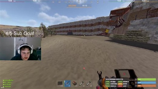 [DROPS ON] day 4 of the flu playing rust... !discord !donate !sens !specs