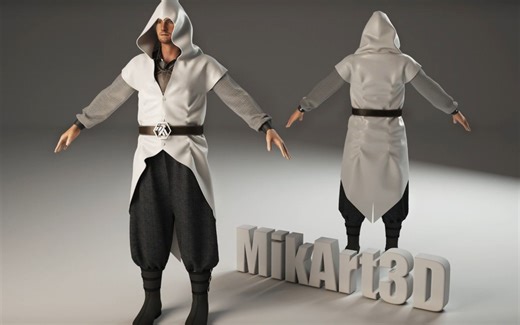 Marvelous Designer 7 -快速制作刺客信条服装