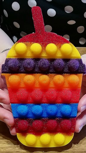 Pop It Fidget Sugar Sheet Cake Topper Edible Sparkle #cake #cakeart #cakedecorating | Rachels Enchanting Cakes