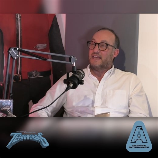 Terrahawks' art designer Gary Tomkins joins us to tell us about life in Supermacromation, Jamie, Richard and Chris face a ghostly Randomiser and there's news from the worlds of Gerry Anderson! That's all in the latest edition of the Gerry Anderson Podcast! Watch it here; https://www.youtube.com/watch?v=5Rm4e8293Gg | Official Gerry Anderson