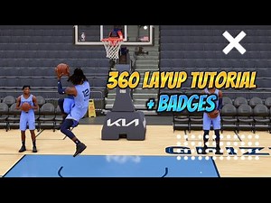 360 LAYUP TUTORIAL - HOW TO DO THE SPIN LAYUP (NBA 2K23)