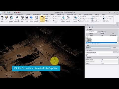 Video 7: Export from TBC, Import into AutoCAD Civil 3D