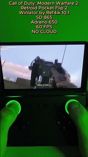 Call of Duty Modern Warfare 2 ANDROID Gameplay Winlator v10.1 Retroid pocket flip 2 #winlator #cod