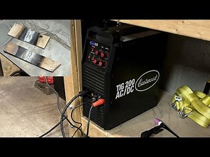 First TIG welds with my Eastwood TIG200 AC/DC - Some good things and some bad things