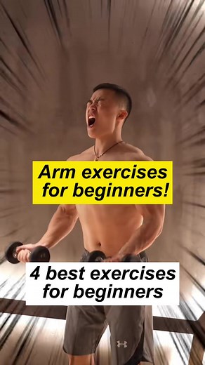 Best Exercises for Beginners to Build Bigger Arm Muscles