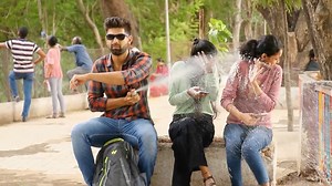 7.3M views · 10K reactions | Blind man snow spray prank | Sahil Virwani pranks | Sahil Virwani Pranks | Facebook