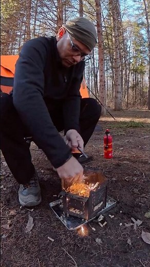 No Lighter? No Problem Fire Steel Campfire #camping #campingshorts #outdoors