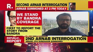 9.1K views · 178 reactions | Armed with facts, #Republic Media Network Editor-In-Chief #ArnabGoswami and group CFO S Sundaram will present themselves before the Mumbai Police for interrogation today; Tune in for #LIVE updates here - https://republicworld.com/livetv.html | Republic | Facebook