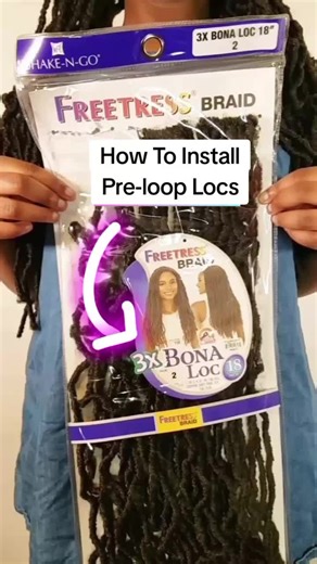 How to Install Pre-looped Locs!Learn how to take it out without cutting your natural hair@Shantes Epilation #boholocs #boholocstutorial #locsoftiktok #preloopedcrochet #shantesepilation #locs #locstyles #locstylesforwomen