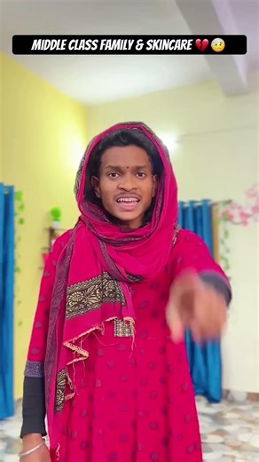 middle class family&skincare 🤕🥴#comedy #funny #shorts 📩