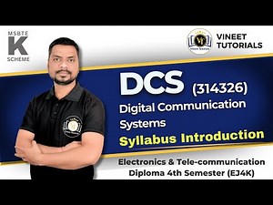 DCS (314326) Syllabus Discussion | Diploma ENTC 4th Semester | Vineet Sir | Vineet Tutorials|