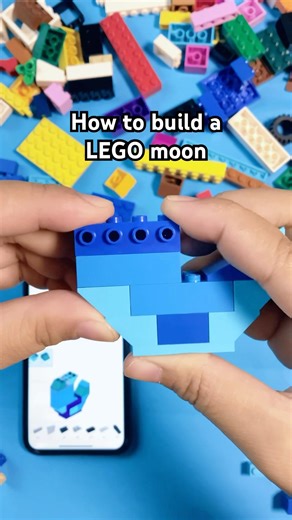 How to build a LEGO moon with Brickify! 🌙