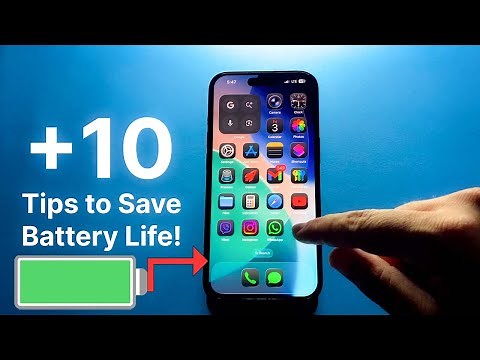 iOS26 Battery Drain FIXED! 12 iPhone Tips You NEED to Try | iphone battery saving settings