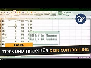 Excel Kurs für Controlling und Vertrieb: Die Sortimentsliste, Einheiten und Überwachungsfenster