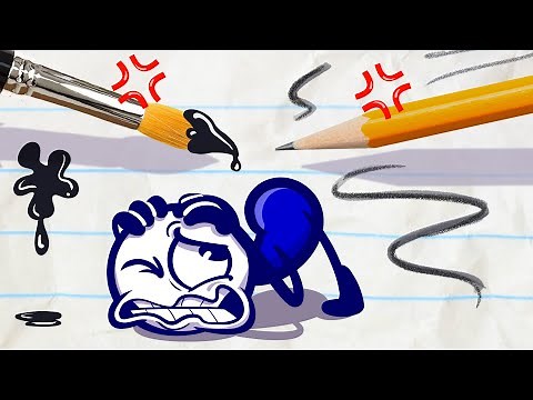 "Tonsil & Regretel" | Pencilmation Compilation | Animated Cartoons