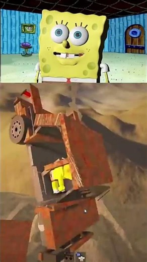 Mr. Krabs Drives 100 MPH Over The Speed Limite! #spongebob#spongebobsquarepan#shorts#cartoonshort