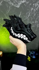 17K views · 160 reactions | Black Wolf half face mask with white...