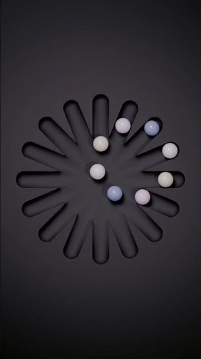 Satisfying Rotating Spheres Loop | 3D Animation Blender