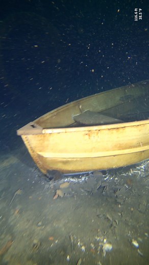 11K views · 166 reactions | Aluminum boat in a little under 120' of water on the Deep Side of Gilboa Quarry. | Rich Synowiec - PADI Course Director, Hollis Prism 2 Rebreather Instructor | Facebook