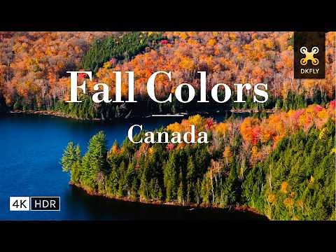 Breathtaking Autumn Colors in Canada | Stunning Fall Foliage & Scenic Landscapes in 4K