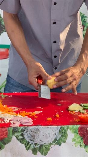 5.4K views · 15 reactions | Amazing vegetable cutting machine | Street Food Collecting | Facebook