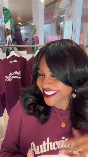 🖤Command your everyday style with our Authority Girls Club Burgundy Sweatshirt! This versatile piece is designed for the modern woman, offering the perfect blend of comfort and chic. Whether you’re dressing it up for a night out or keeping it casual for a cozy day in, this sweatshirt adapts to your lifestyle effortlessly. Grab it before they’re gone! authoritygirl.com Located inside of Shear Pink Salon 2402 W Lisbon MKE,WI #sweatshirtseason #athlesiure | AuthorityGirl